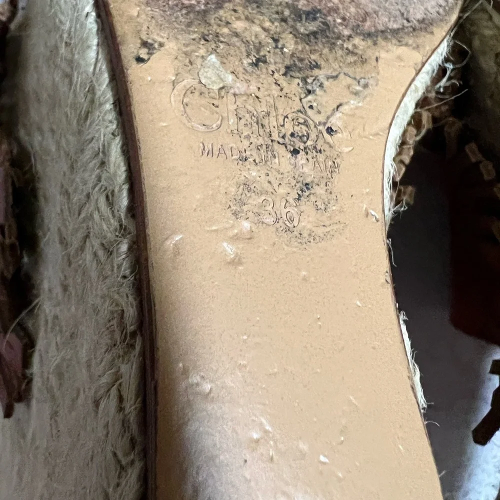 Chloe Tan Wedges - Picture 11 of 12